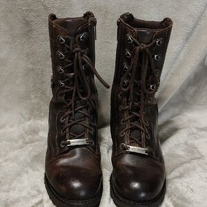 Harley-Davidson Brown Leather Boots Size 9.5